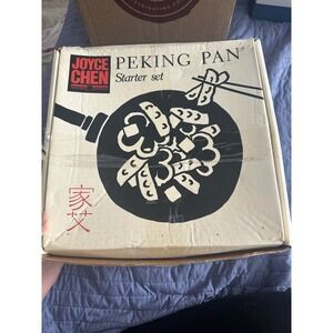 Vintage 1988 Joyce Chen Peking Pan Starter Set  Stir Fry Pan